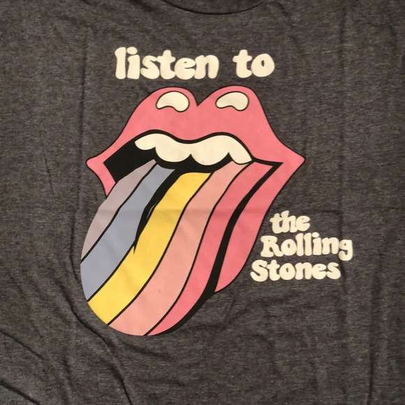 The Rolling Stones Listen To Band Tee Shirt - Picture 2 of 6